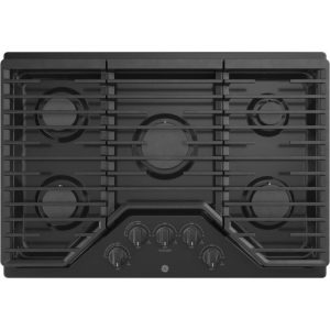 GE APPLIANCES JGP5030DLBB GE(R) 30" Built-In Gas Cooktop with 5 Burners and Dishwasher Safe Grates - JGP5030DLBB-KT