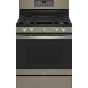 GE APPLIANCES JGB735EPES GE 30" Free-Standing Gas Convection Range with No Preheat Air Fry -JGB735EPES