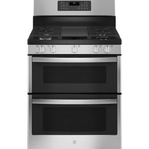 GE APPLIANCES JGBS86SPSS GE(R) 30" Free-Standing Gas Double Oven Convection Range - JGBS86SPSS-KT