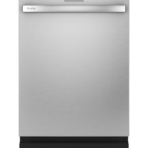 GE APPLIANCES PDT785SYNFS GE Profile™ Fingerprint Resistant Top Control with Stainless Steel Interior Dishwasher with Sanitize Cycle & Twin Turbo Dry Boost - PDT785SYNFS