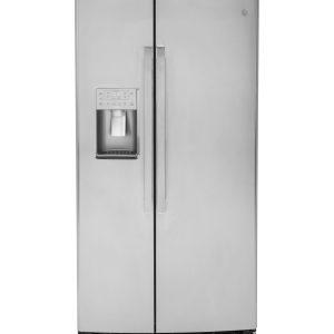 GE APPLIANCES PZS22MYKFS GE Profile™ Series 21.9 Cu. Ft. Counter-Depth Side-By-Side Refrigerator - PZS22MYKFS