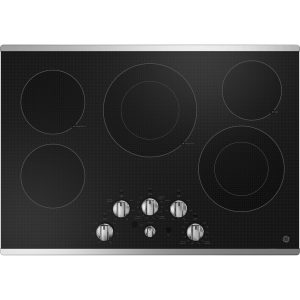 GE APPLIANCES JEP5030STSS GE® 30" Built-In knob Control Electric Cooktop - JEP5030STSS