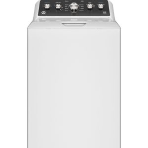 GE APPLIANCES GTW480ASWWB GE(R) 4.6 cu. ft. Capacity Washer with Stainless Steel Basket,Cold Plus and Wash Boost​ - GTW480ASWWB-KT