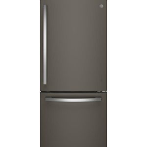 GE APPLIANCES GDE21EMKES GE ENERGY STAR 21.0 Cu. Ft. Bottom-Freezer Refrigerator - GDE21EMKES-KT