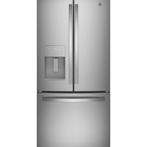 GE APPLIANCES GYE18JYLFS GE® ENERGY STAR® 17.5 Cu. Ft. Counter-Depth FrenGYE18JYLFS-KT