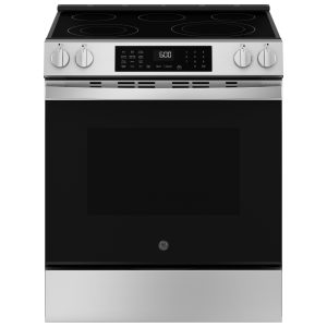 GE APPLIANCES GRS600AVFS GE(R) 30" Slide-In Electric Convection Range with No Preheat Air Fry and EasyWash(TM) Oven Tray - GRS600AVFS-KT
