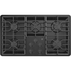 GE APPLIANCES JGP3036DLBB GE(R) 36" Built-In Gas Cooktop with Dishwasher-Safe Grates -JGP3036DLBB-KT