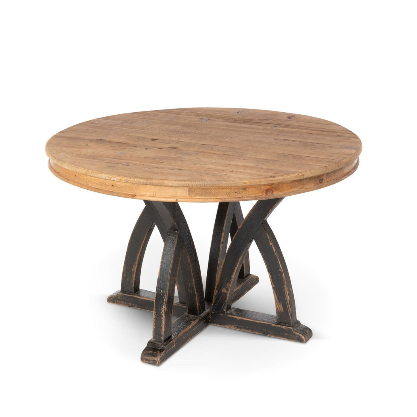 Park Hill Collection Lodge Elba Round Wood Dining Table -  EFT20118