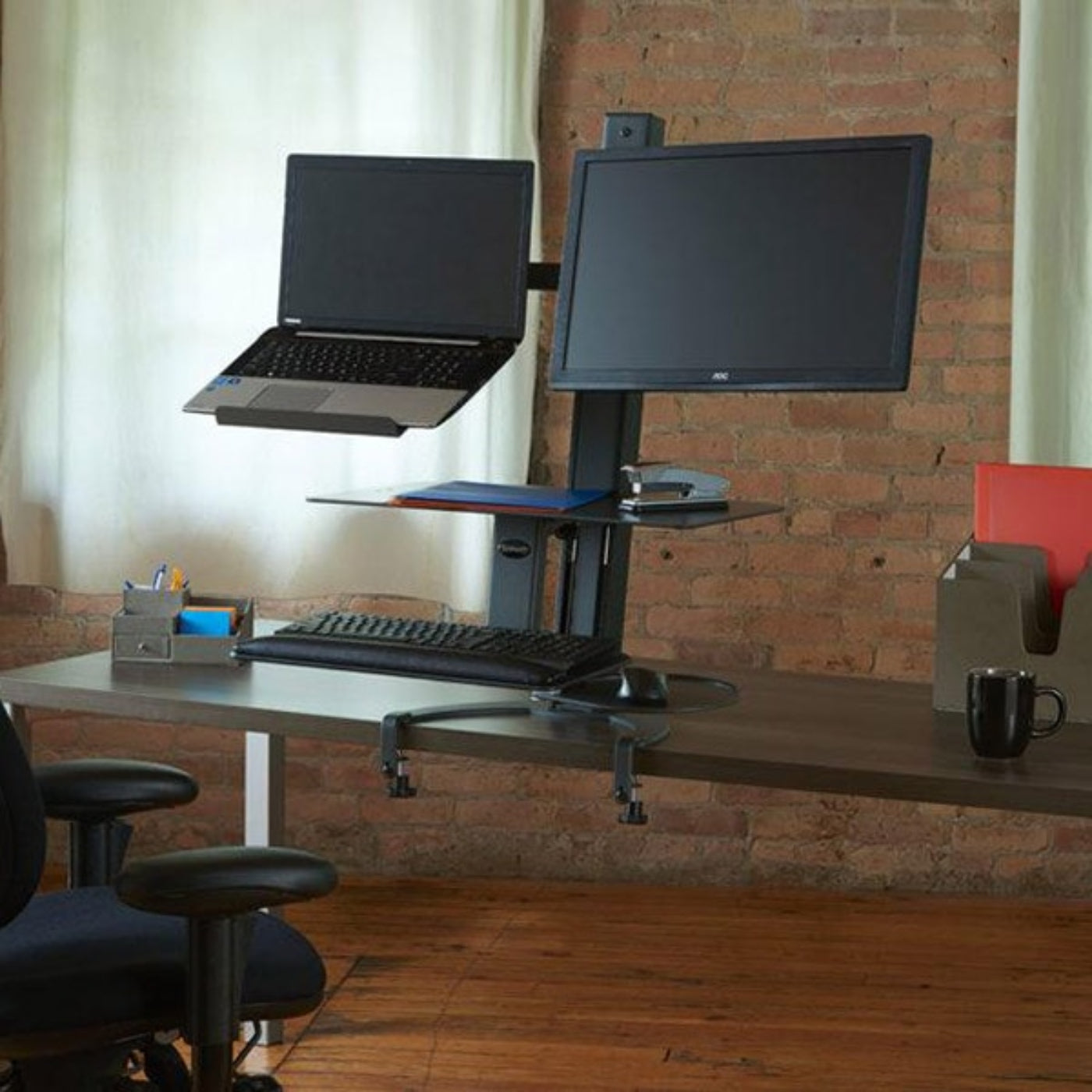 Positive Posture Health Postures Taskmate Go Laptop -  6361