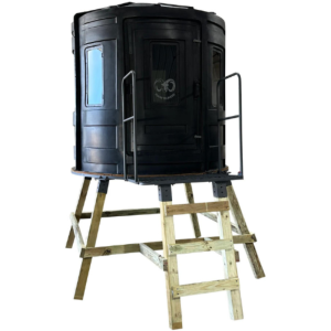 Advantage Hunting RAM 650 Elevated Hunting Blind with Tinted Windows for Bow and Gun - 7026