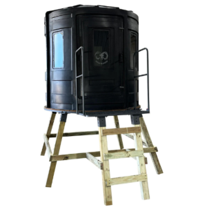 Advantage Hunting RAM 700 Elevated Hunting Blind with Clear Windows for Bow and Gun - 7033