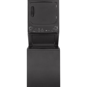 GE APPLIANCES GUD27GSPMDG GE Unitized Spacemaker® 3.8 cu. ft. Capacity Washer with Stainless Steel Basket and 5.9 cu. ft. Capacity Gas Dryer - GUD27GSPMDG-KT