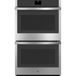 GE APPLIANCES JTD5000SVSS GE(R) 30" Smart Built-In Self-Clean Convection Double Wall Oven with No Preheat Air Fry - JTD5000SVSS-KT