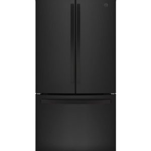 GE APPLIANCES GNE27JGMBB GE® ENERGY STAR® 27.0 Cu. Ft. French-Door Refrigerator - GNE27JGMBB-KT