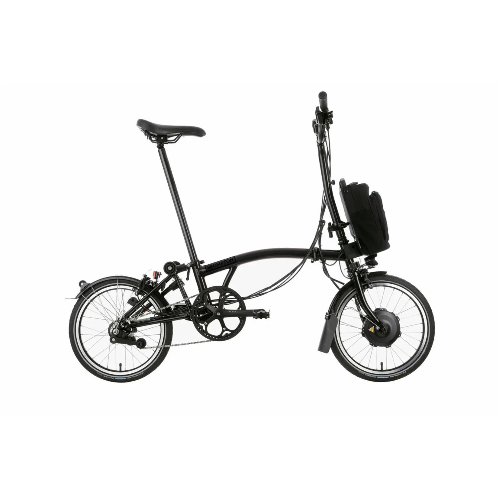 Brompton C-Line Explore Electric Includes Free E-Basket Bag - H6L