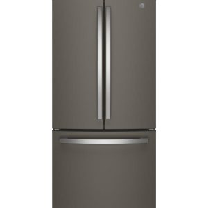 GE APPLIANCES GWE19JMLES GE® ENERGY STAR® 18.6 Cu. Ft. Counter-Depth French-Door Refrigerator - GWE19JMLES-KT