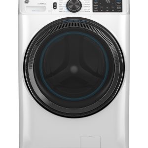 GE APPLIANCES GFW655SSVWW GE(R) 5.0 cu. ft. Capacity Smart Front Load ENERGY STAR(R) Steam Washer with SmartDispense(TM) UltraFresh Vent System with OdorBlock(TM) and Sanitize + Allergen - GFW655SSVWW-KT
