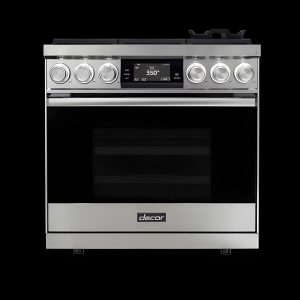 DACOR 36" Range, Stainless Steel, Natural Gas & Liquid Propane - DOP36C86DLS-KT