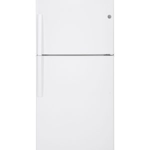 GE APPLIANCES GTE21GTHWW GE(R) ENERGY STAR(R) 21.1 Cu. Ft. Top-Freezer Refrigerator - GTE21GTHWW-KT