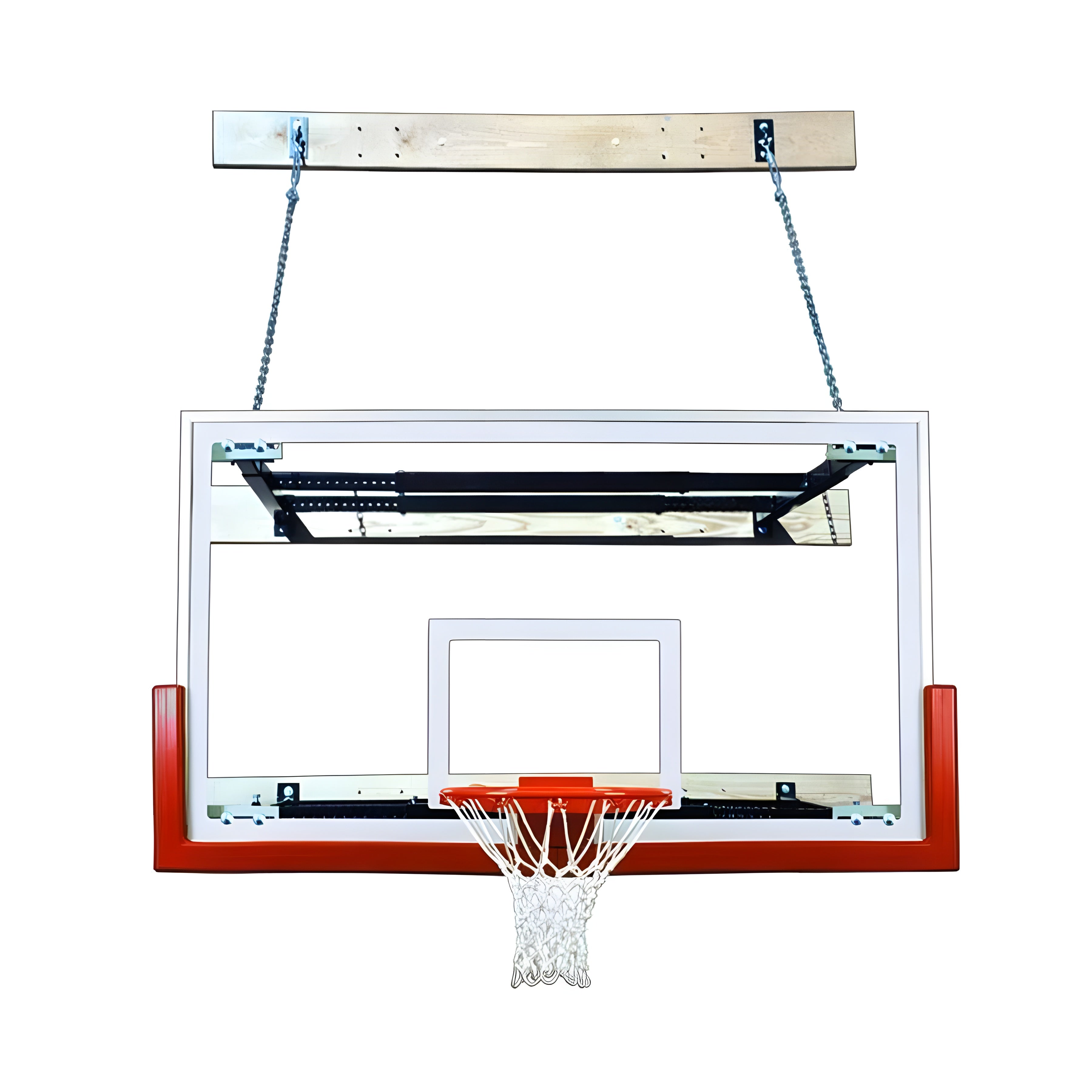 First Team Wall Mount Basketball Goal - SuperMount23 Victory