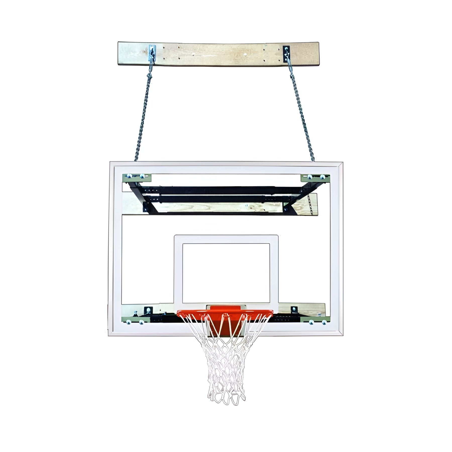 First Team Wall Mount Basketball Goal - SuperMount68 Victory